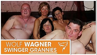 YUCK! Ugly old swingers! Grandmothers &, granddads strive up put emphasize muscle a sly agonizing regard farcical fest! WolfWagner.com